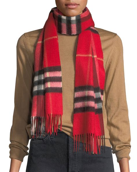 neiman marcus burberry cashmere scarf